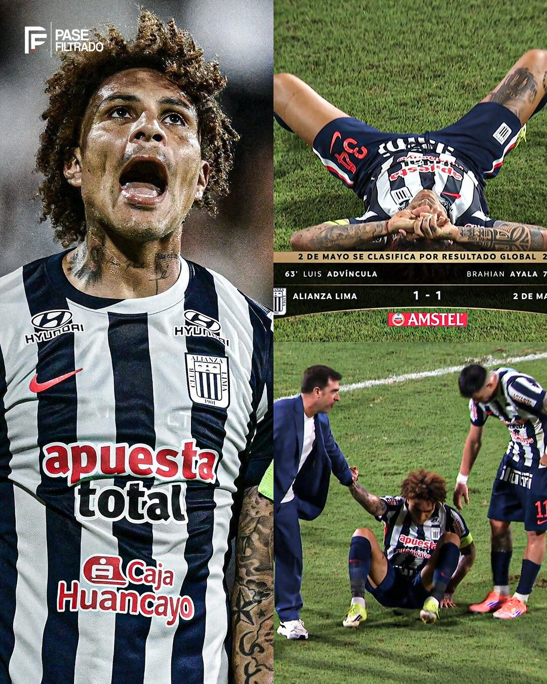 El lamento de Paolo Guerrero tras la eliminación de Alianza Lima en Copa Libertadores 2026. - créditos: Pase Filtrado