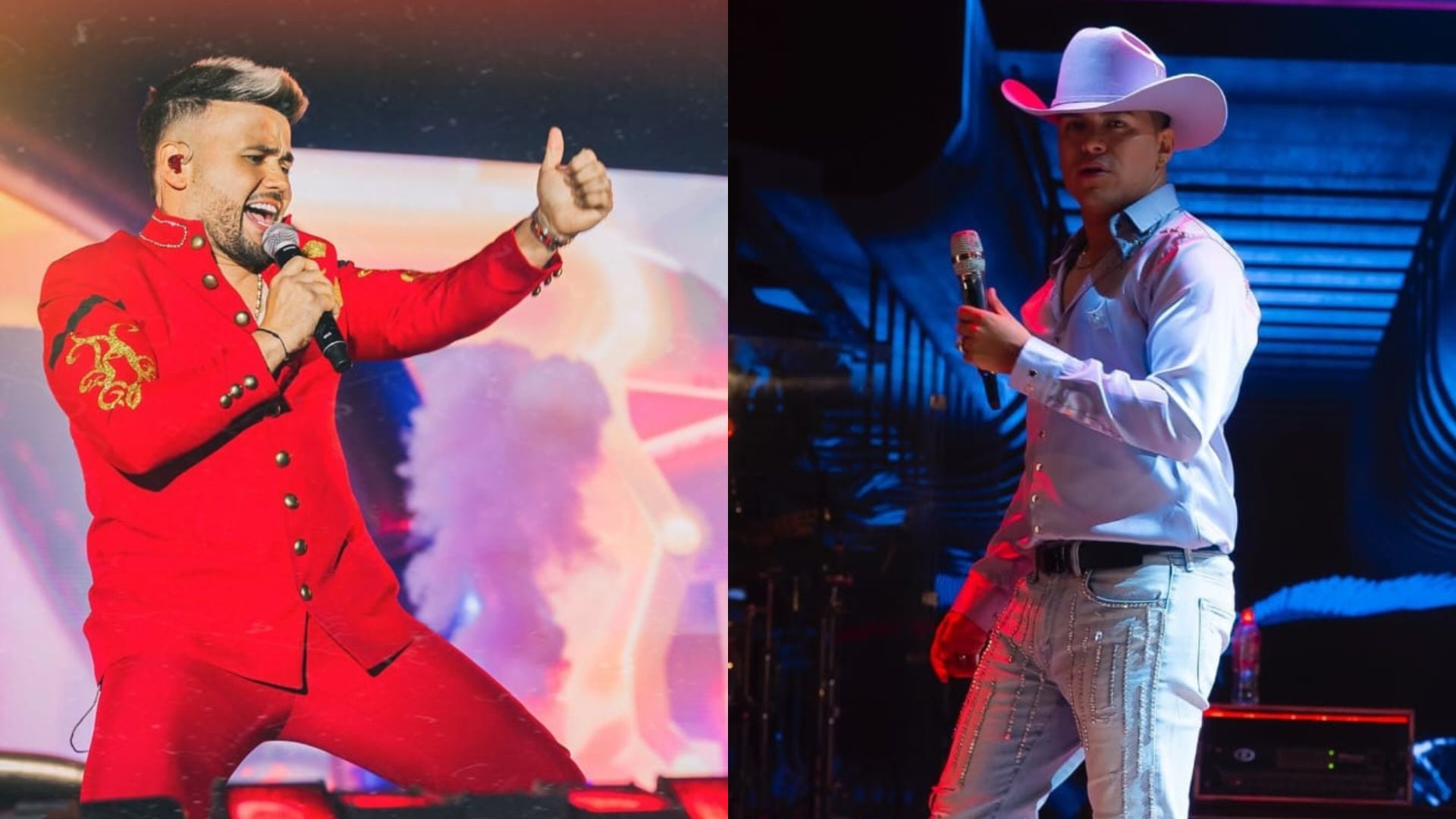 El famoso artista acogió a Ciro desde sus inicios y tiene varios temas musicales con él, por lo que su partida lo afectó bastante - crédito Ciro Quiñonez y Yeison Jiménez / Instagram