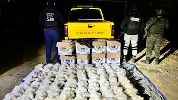 Decomisan cerca de 2 toneladas