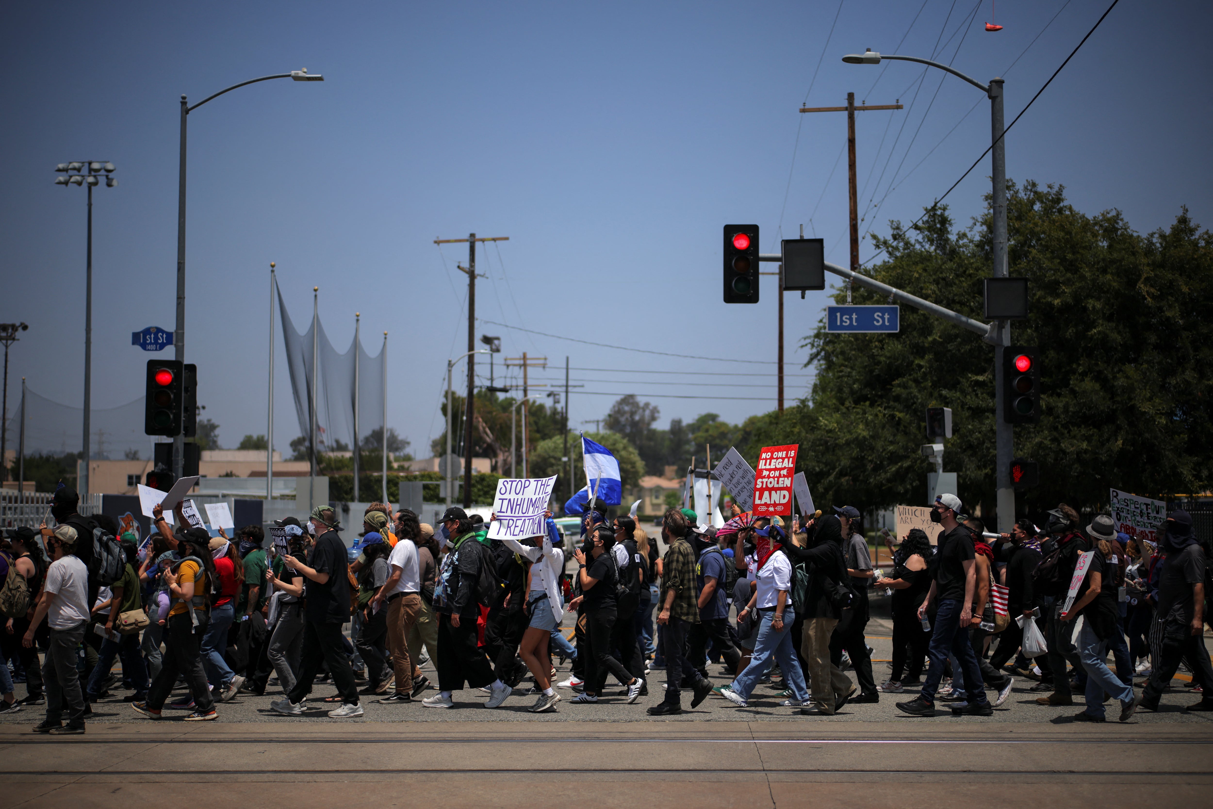 El distrito de Boyle Heights recaudaría USD 6,9 millones en cinco años y aplicaría el gravamen solo a inmuebles comerciales (REUTERS/Daniel Cole)