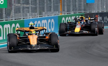 Lando Norris en el GP de Miami (REUTERS/Marco Bello)