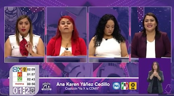 Debatientes de Tláhuac, en la