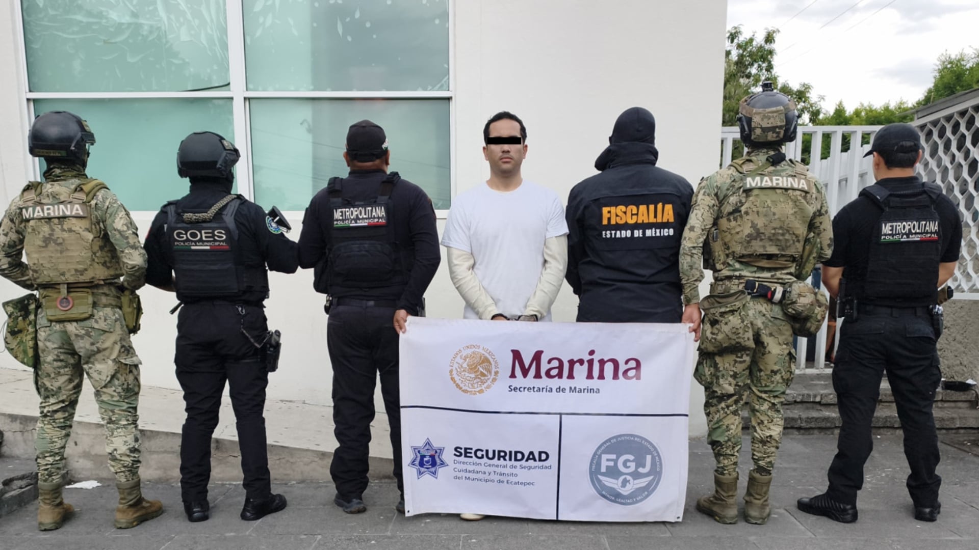 Marina detiene a David “N”, presunto líder de huachicol más buscado en Zumpango, Tecámac y Ecatepec