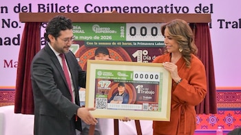 Lotería Nacional dedica billete del Sorteo Superior al Día del Trabajo: resalta la jornada laboral de 40 horas