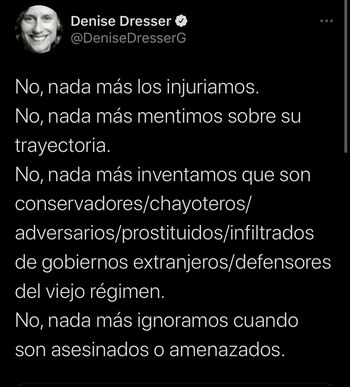 Su publicación atrajó la atención