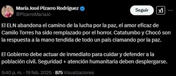La senadora pidió acciones inmediatas