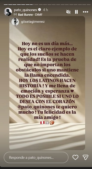 Bailar junto a Bad Bunny