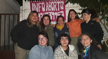 Socorristas de la colectiva Socorro