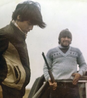 En una excursión de caza