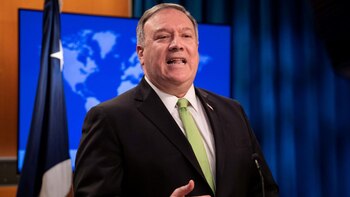 El secretario de Estado norteamericano,