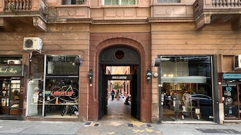 Ingreso al Pasaje Libertad, sobre