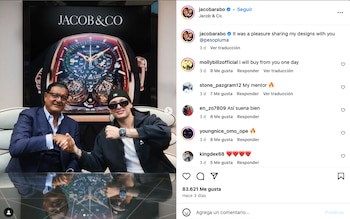 Jacob Arabo y Peso Pluma