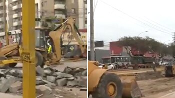 Obras en San Miguel |