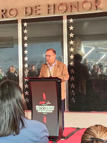 El director general habló sobre una probable renovación del GP de México de la Fórmula 1