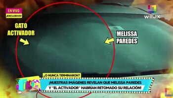 Melissa Paredes y Anthony Aranda