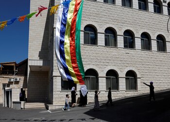 Los colores drusos reinaron en