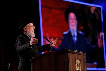 El rabino Israel Meir Lau, titular del Consejo del museo Yad Vashem. Foto: Ronen Zvulun/REUTERS