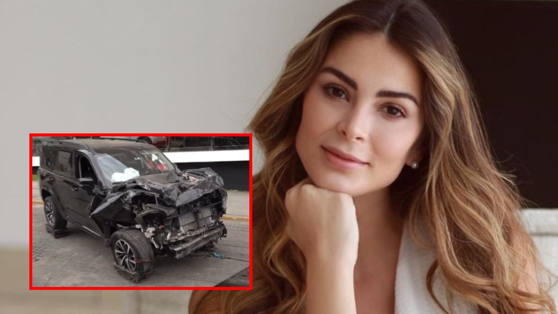 Laura Spoya es hospitalizada tras chocar su camioneta en Surco: video del aparatoso choque
