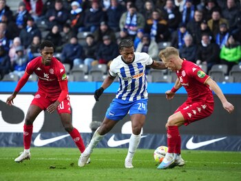 Jessic Ngankam del Hertha Berlín