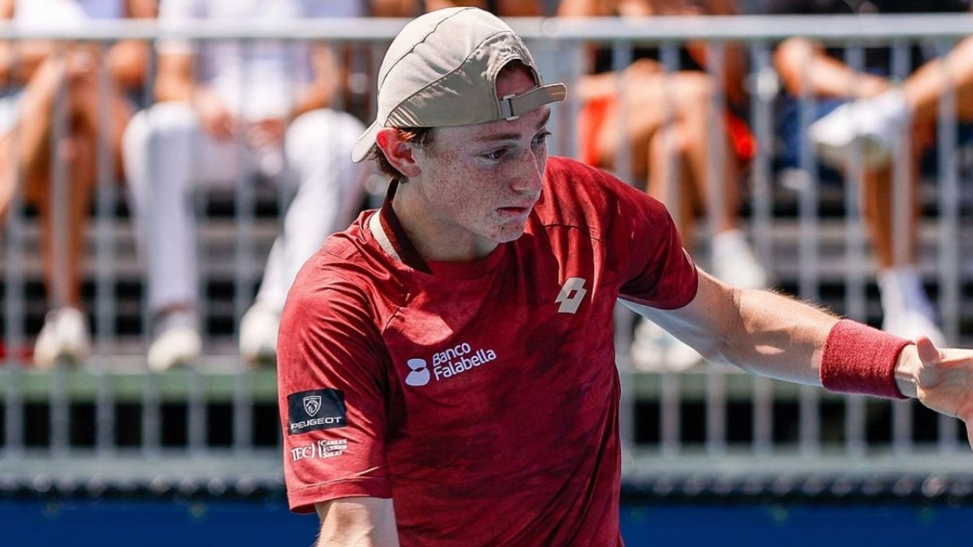 Ignacio Buse y una prueba de alta exigencia en segunda ronda de Madrid. Crédito: X Tenis DECISIVO- Tenis Perú.