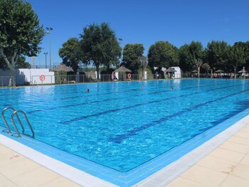 La piscina municipal de Guareña