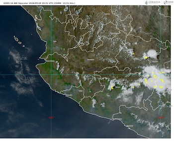 Imágen 2: GOES 16 ABI