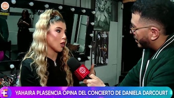 Yahaira Plasencia declaró que la productora vinculada al festival de Daniela Darcourt en Barcelona es “muy seria” y “muy estricta con el horario”. Captura: 'Más Espectáculos'.