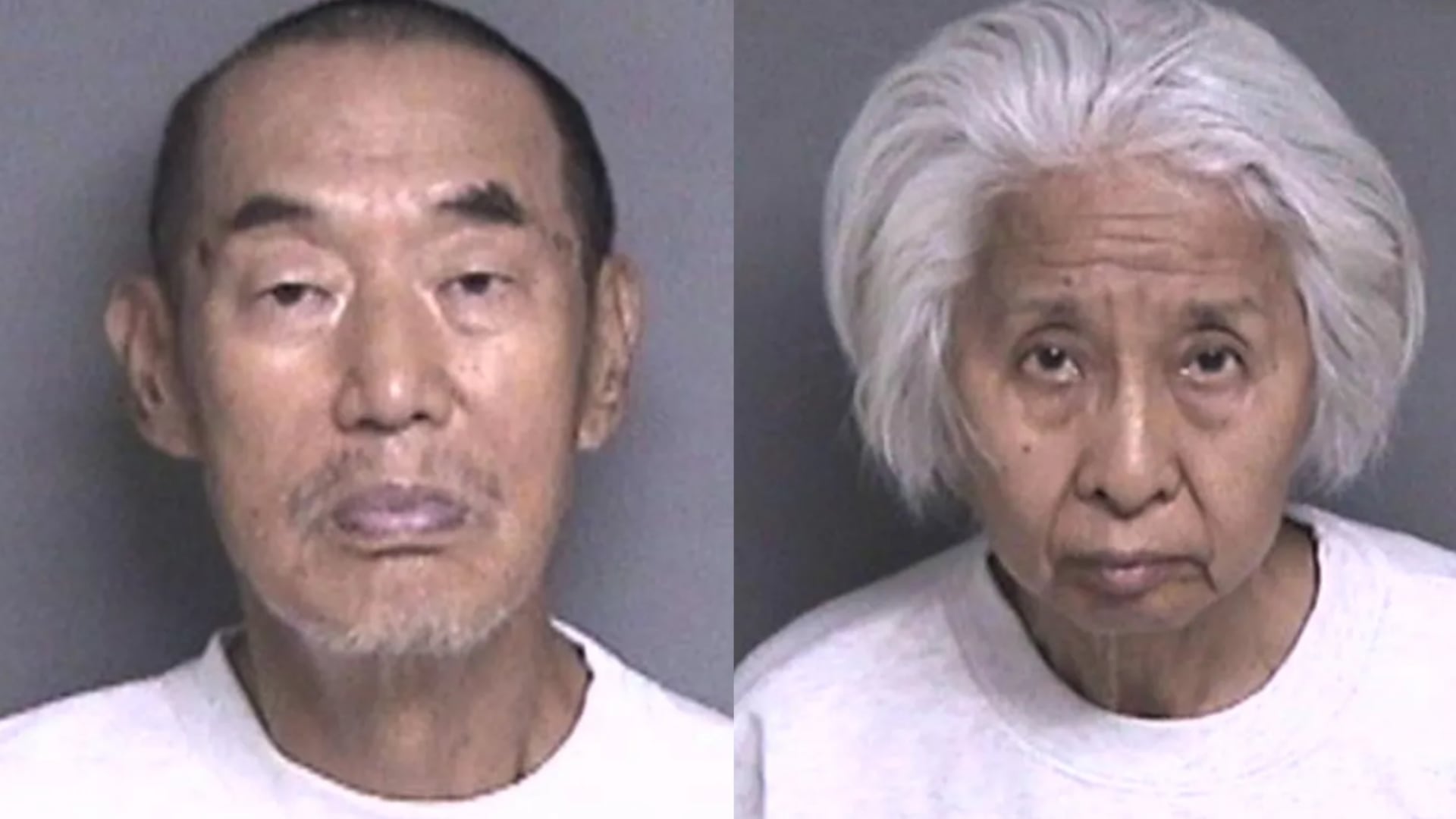 Shouyong Zhang y Shili Chen, ambos de 76 años, fueron detenidos en el lugar minutos después del tiroteo y permanecen bajo custodia sin derecho a fianza (Dublin Police)
