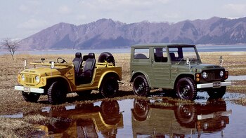 La primera generación del Jimny