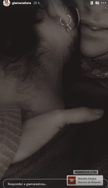 Giannina Maradona y Daniel Osvaldo