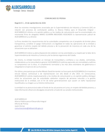 - crédito Suministrada a Infobae Colombia