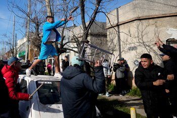 Violencia y furia por la