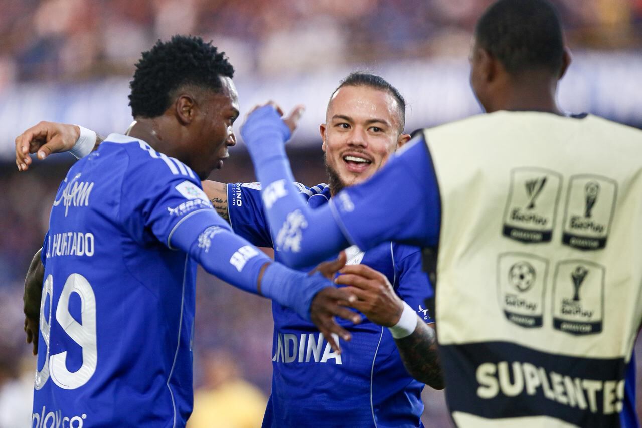 Millonarios logró su segundo triunfo en Liga BetPlay por 2-1 ante Llaneros, en el estadio El Campín - crédito Colprensa