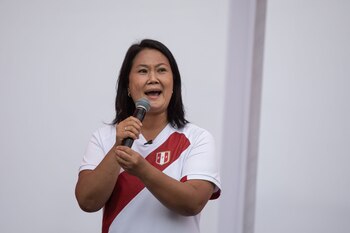 Keiko Fujimori, presidential candidate of