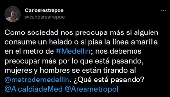 En el departamento antioqueño, según