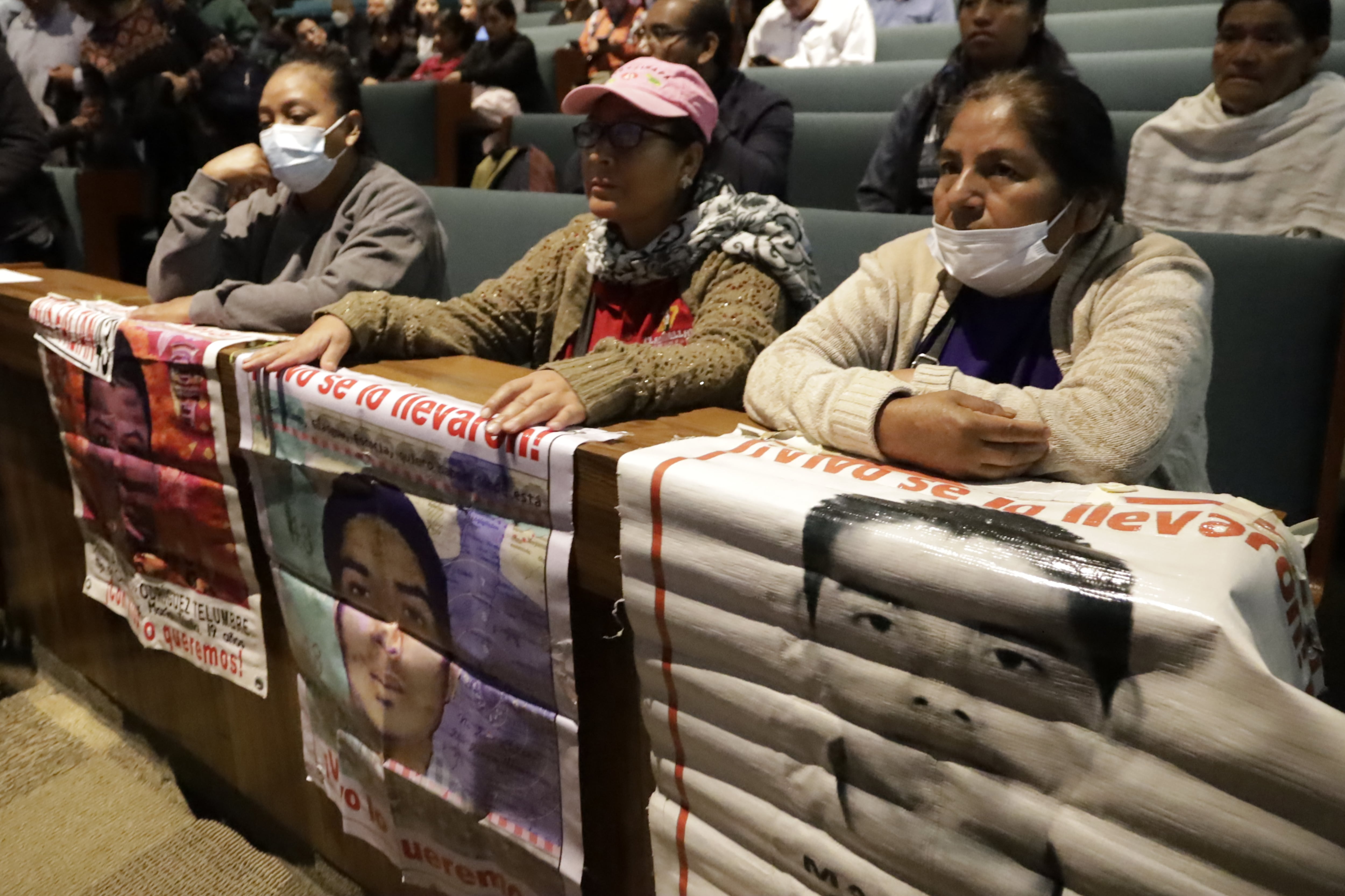25/07/2023 María Jesús Tlatempa, madre de José Eduardo Bartolo, uno de los 43 jóvenes estudiantes de la Escuela Normal de Ayotzinapa desaparecidos en Iguala en 2014, durante el VI Informe del Grupo Interdisciplinario de Expertos Independientes (GIEI)SOCIEDAD Europa Press/Contacto/Luis Barron