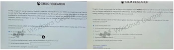 Xbox estudia la posibilidad de hacer sus videojuegos exclusivos.