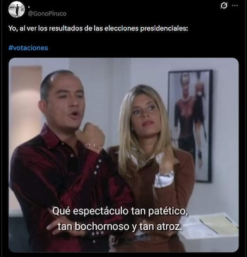 La saturación de imágenes y frases en redes fue tendencia nacional durante la espera de resultados y boletines de la Registraduría Nacional - crédito X