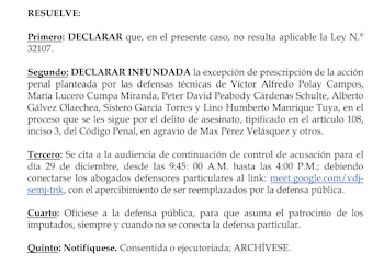 PJ rechaza aplicar ley que