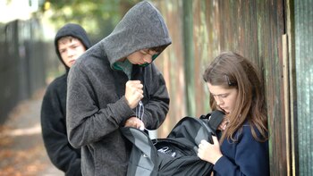 Frente a un peligro o