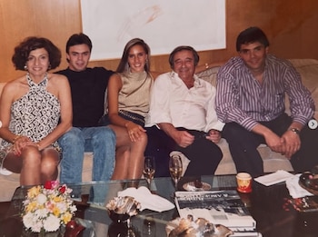 Tato Bores, su esposa Berta