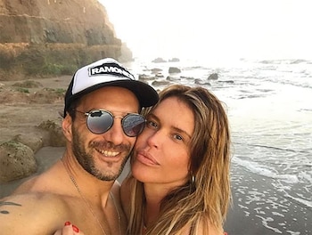 Nazarena y Santiago en el