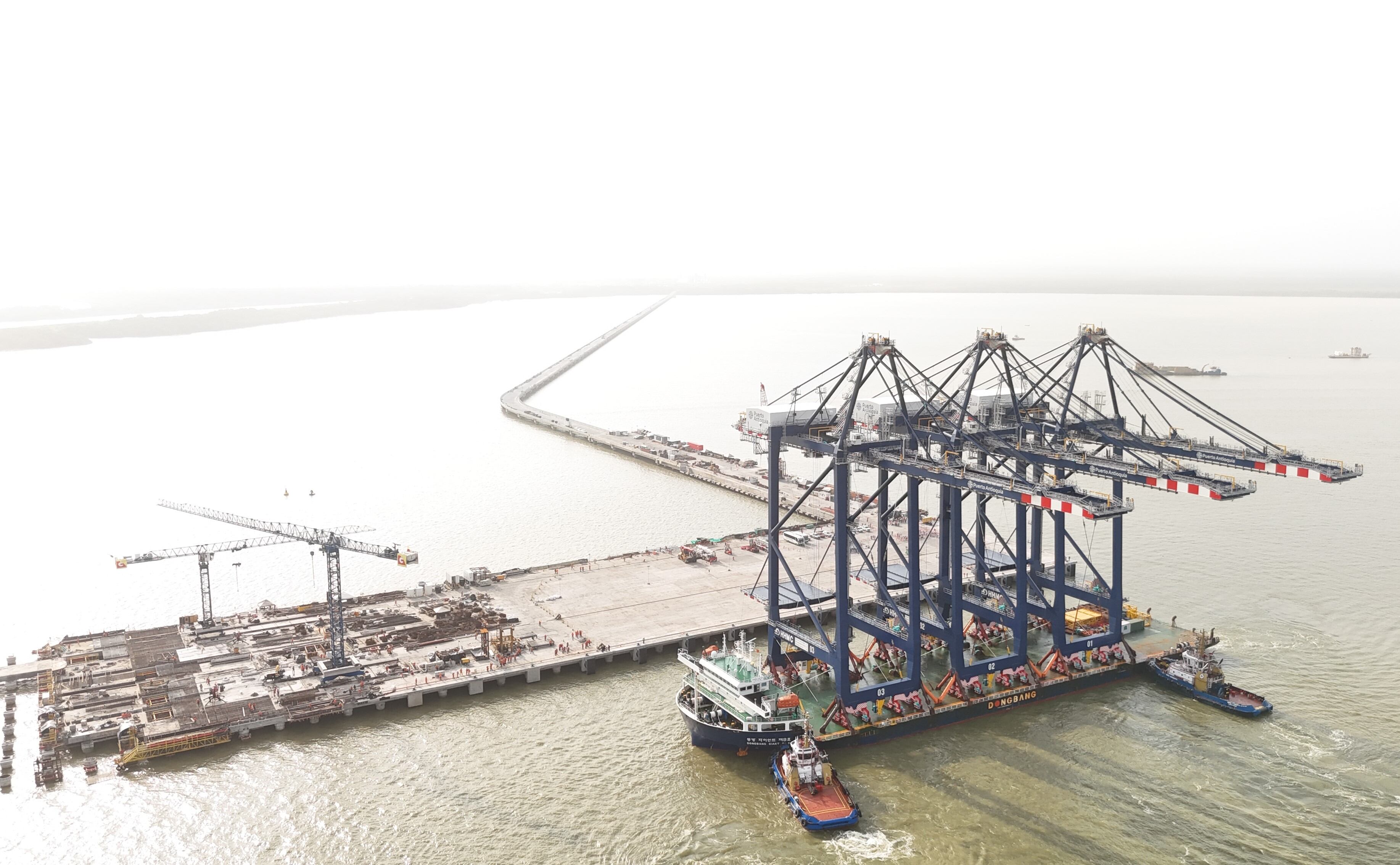 En este momento, más de 300 jóvenes hacen parte de la etapa inicial del programa de capacitación impulsado por la futura terminal portuaria, en coordinación con el Complejo Tecnológico Agroindustrial, Pecuario y Turístico de Urabá - crédito Puerto Antioquia