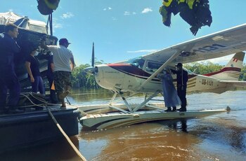 Primera campaña de acción social