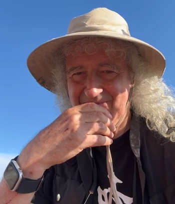 Brian May alerta sobre los riesgos de mirar el eclipse solar sin protección