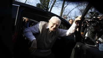 Oskar Gröning llega a una