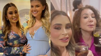 Brunella Horna y Richard Acuña