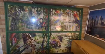 Jeff Groskreutz construyó los marcos