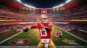 Tras vencer a Washington, el mariscal de campo dedicó unas palabras a los aficionados mexicanos, quienes se preparan para recibir nuevamente a la NFL en el Estadio Azteca. (Ilustración: Infobae México)