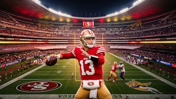 Brock Purdy, quarterback de los 49ers de San Francisco lanza mensaje a México antes de su juego en el Estadio Azteca